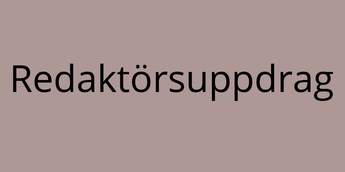 redaktorsuppdrag-